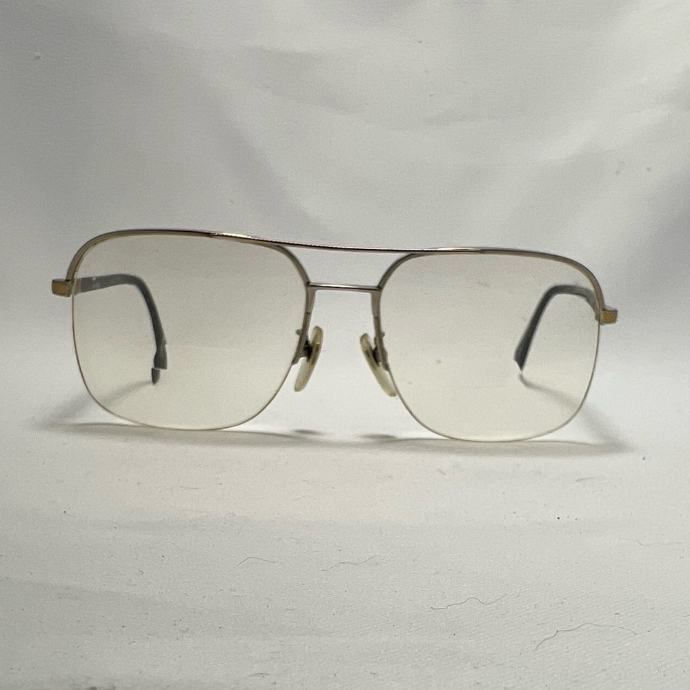 Vintage Tura Gold Aviator Eyelasses - Frames Only